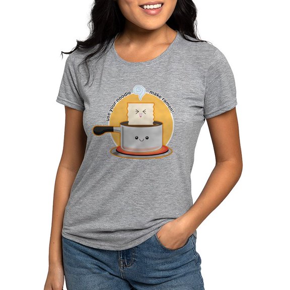 CafePress - Make Ramen T Shirt - Womens Tri-blend T-Shirt