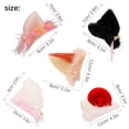 thumbnail image 4 of Orejas de peluche desmontables para un divertido detalle de casco. Dije de casco con orejas de gato, 4 of 8