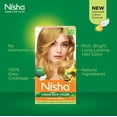 thumbnail image 2 of Nisha Crème Hair Color Pack 2, Permanent Blonde Hair Dye Color, 100% Gray Coverage, Golden Blonde, 4.23 oz, 2 of 9