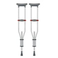 thumbnail image 1 of Muletas plegables de aluminio YONGSHENG para adultos de 4'11' a 6'4' color azul 2 muletas, 1 of 5