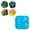 Blue, variant on AOOOWER Rainbow Effect Epoxy Resin Coaster Mold Silicone Mould for Crafting Drink Mats
