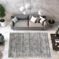 thumbnail image 6 of Aurora Modern Transitional Boho Vintage Area Rug Indoor for Living Room Color Grey Beige Cream Design 9913, 6 of 6