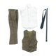 thumbnail image 3 of Traje De Figura Masculina 1:6 Para Decoración De Figura De Acción De 12 Pulgadas Marrón Sunnimix Ropa de soldados masculinos, 3 of 8