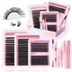 thumbnail image 1 of Kit de pestañas Eyelash Clusters, paquetes de regalo YIDUO, 760 unidades con Bond&Seal, 1 of 9