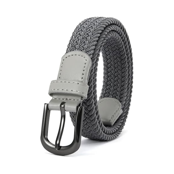 Eryueer Braided Boys Belt, 1" Stretch Youth Baseball Belt, For Golf And Casual Wear