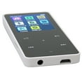 thumbnail image 3 of Reproductor MP3 MP4 de 1,8 pulgadas con pantalla táctil y Bluetooth 5.0, reproductor de música portátil ligero sin pérdidas de alta fidelidad para deportes, color blanco, 3 of 12