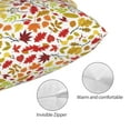thumbnail image 3 of Kdxio Cotton Pillow Cases Pillowcases,Soft and Breathable Bedroom Pillow Cases-Colorful Leaves, 3 of 8