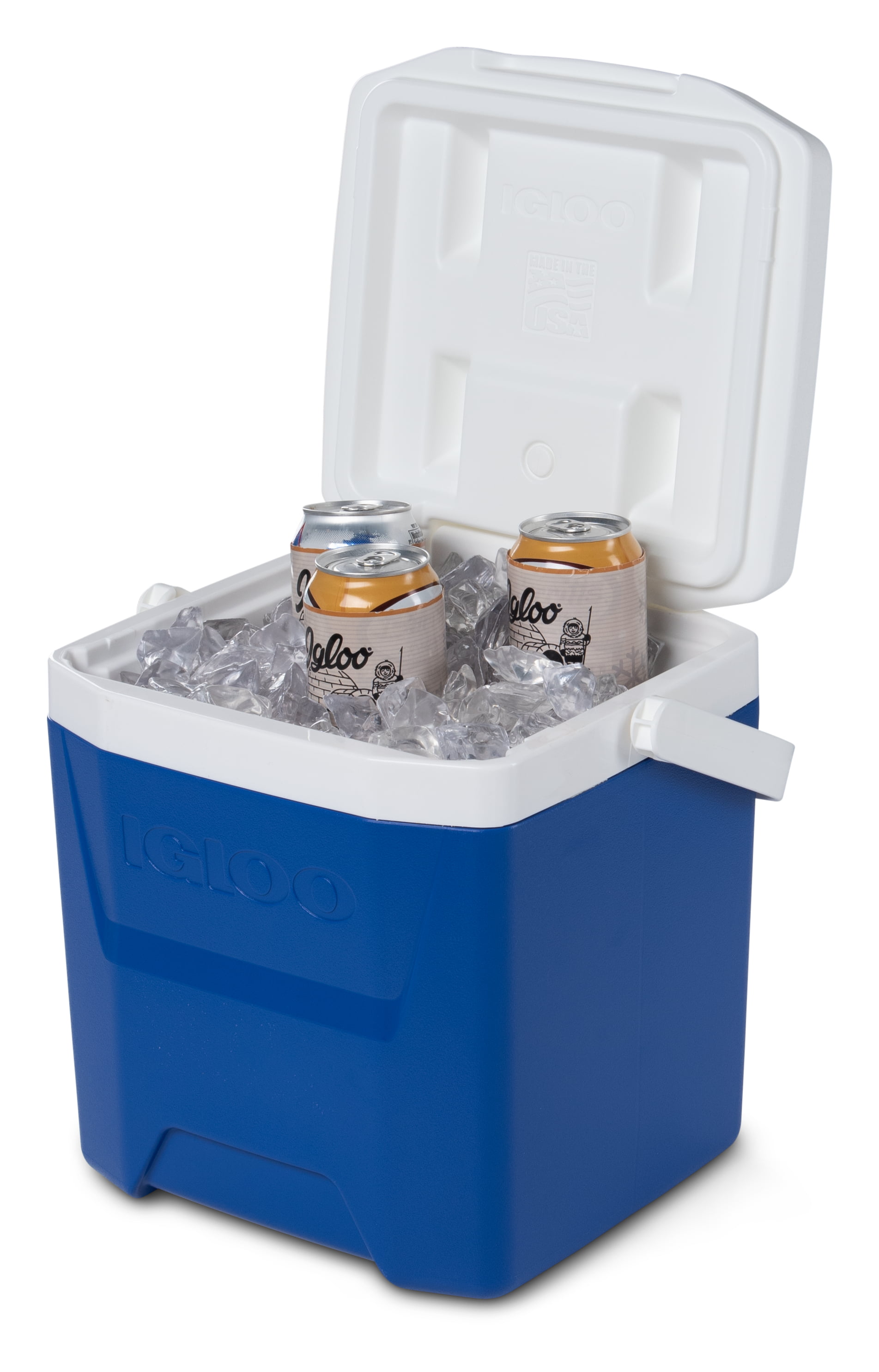 Blue Personal Cooler 12-Quart Capacity 12-Quart Laguna Ice Chest Cooler 