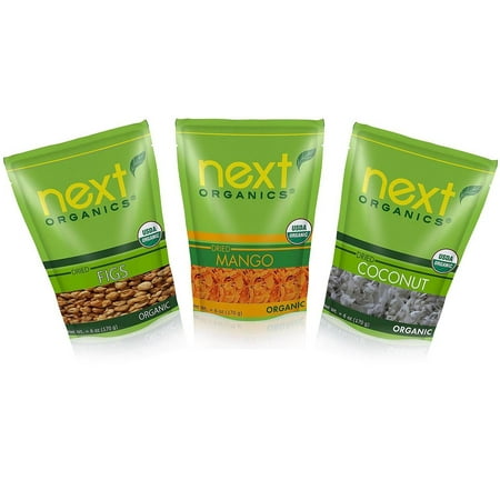 Product Of Next Organics Dried Fruit Variety (12 Ct.) - For Vending Machine, Schools , parties, Retail (Best Way To Store Dried Fruit)