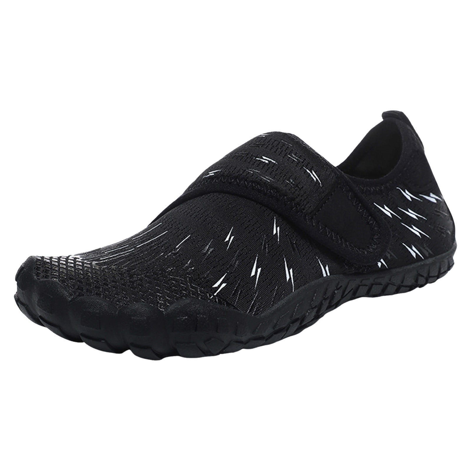 Durtebeua Boy s Girl s Kids Toddler Water Shoes Quick Dry Barefoot Lightweight Pool Swim Beach Sport Aqua Shoes Black 6 7 Years Walmart