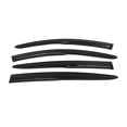 thumbnail image 1 of Window Visors Compatible with 2016-2022 Honda HRV HR-V, Smoked JDM Stick On Acrylic Rain Guards by IKON MOTORSPORTS, 2017 2018 2019 2020, 1 of 4
