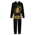 thumbnail image 3 of Bendy And The Ink Machine One Piece Pajama Hooded Union Suit PJs Sleepwear, 3 of 7