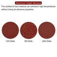 thumbnail image 4 of Uxcell 60 Packs 60/120/240 Grits 80mm Aluminum Oxide Triangular Sandpaper Sanding Pads, 4 of 6