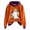 Halloween sweatshirt A288 Purple, variant on FASHOFT Halloween Sweatshirt for Women Cute Ghost Graphic Oversized Hoodie Causal Holiday Tops Long Sleeve Pullover Black L
