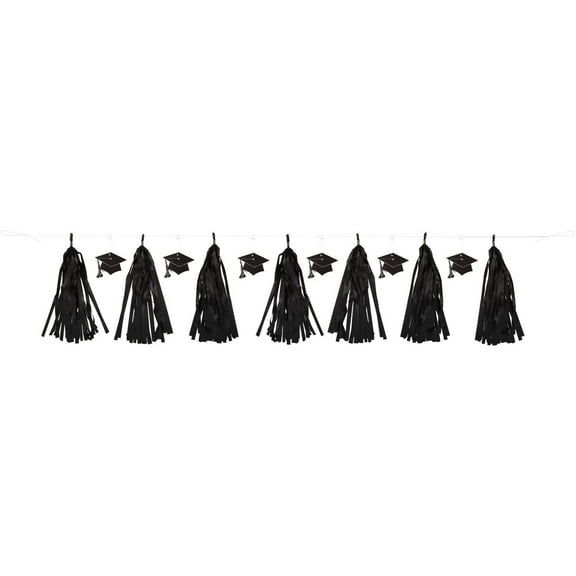 Plastic Graduation Tassel Garland, 7 ft, 1ct