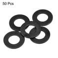 thumbnail image 3 of Uxcell 1/2-Inch Flat Washer, Alloy Steel Black Oxide Finish 50 Pack, 3 of 5