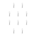 thumbnail image 2 of Paquete de 10 pines de conector de pesca Naiovety acero inoxidable Tipo 5, 2 of 6