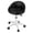 Black1, variant on Porfeet Rolling Stool, 360 Degree Rotating Salon Chair, Ergonomic Swivel Seat, Adjustable Height, Ultra-Quiet Wheels, Padded Faux Leather Cushion, for Salon, Office, Massage Use,Black1