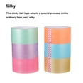 thumbnail image 2 of Adhesive Tapes Sticky Ball Colorful Sticker 4.8cm Stress Relief Pearlescent Toy Decompression Artifact Party DIY Rolling Craft Children Pink, 2 of 9