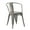 Beige Fabric, variant on Homy Casa Set of 4 Modern Dining Chairs Upholstered Side Chairs with Ergonomic Curved Back and Durable Metal Legs for Contemporary Home Dining Room Kitchen and Apartment