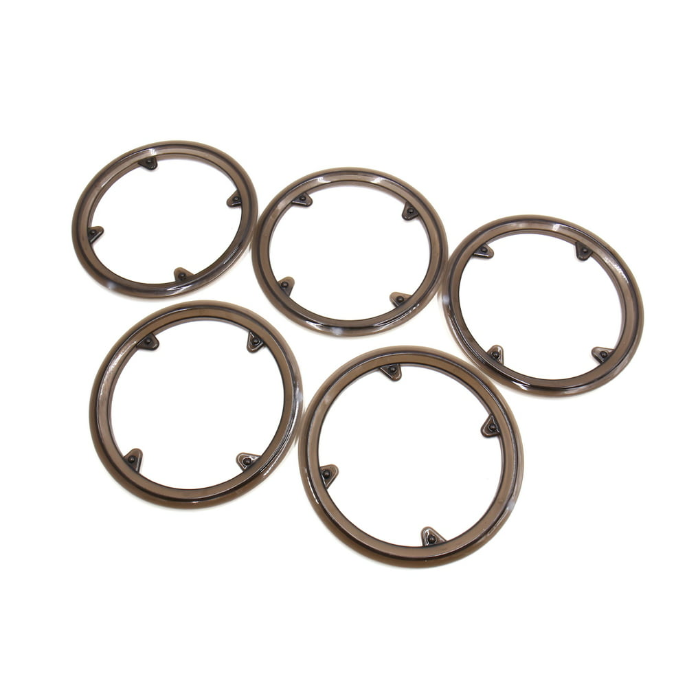 5Pcs Plastic Brown Chain Wheel Cover Guard Crankset