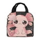 thumbnail image 1 of Easygdp Cute Axolotl Sakura Blossoms B Bolsa Térmica Premium - Tela Oxford Impermeable, Gran Capacidad, Bolsillo Frontal, Unisex para Trabajo, Escuela, Actividades al Aire Libre y Picnics, 1 of 8