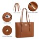thumbnail image 5 of Bolsa para portátil LOVEVOOK para mujer, maletín de oficina grande de 15.6 pulgadas, 5 of 5
