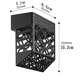 thumbnail image 2 of Luces solares de pared para exteriores, paquete de 2 para acceso a postes de vallas escalonadas de cubierta e iluminación de jardín MFZFUKR CPB-US-DYP786, 2 of 5