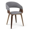 thumbnail image 5 of Simpli Home Lowell Bentwood Dining Chair in Light Grey Linen Look Fabric, 5 of 10