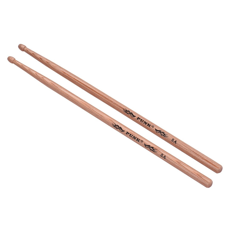 One Pair of 5A Wooden Drumsticks Drum Sticks Hickory Wood Drum Set