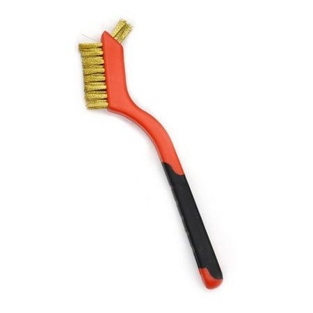 

QXKE Wire Brush Brass Nylon & Steel Brushes Rust Remover Cleaning Polish