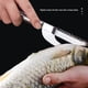 thumbnail image 5 of Bearachild Removedor de escamas de pescado portátil de acero inoxidable, raspador de eliminación de escamas, herramienta de limpieza de raspado Cocina y Comedor Tipo 4, 5 of 6