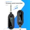 thumbnail image 1 of Wireless Wireless Guitar System Rechargeable Guitar  Set UHF Adjustable Volume for 6.35mm and 3.5mm Guitar Bass Electric Instruments Plug and Play Real-time, 1 of 7
