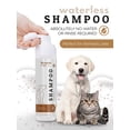 thumbnail image 6 of Nuesta Pets Shampoo Waterless No-Rinse Hypoallergenic Foaming Cleanser for Dogs & Cats, Scented, 8 oz, Pack 3, 6 of 8