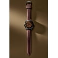 thumbnail image 4 of Fossil Townsman Reloj automático de acero inoxidable y cuero con tres manecillas esqueleto para hombre Color: Negro Marrón oscuro (Modelo: ME3155), 4 of 5