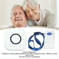 thumbnail image 4 of Caregiver Pager  Call Button, IP55 Waterproof 433Mhz Caregiver Call Button with 4 Level Volume Adjustment, Portable Nurse Calling Alert for Home Elderly, 4 of 7