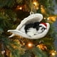 thumbnail image 1 of Adornos navideños, adornos navideños, regalos navideños, colgante decorativo de perro, colgante para árbol de Navidad, accesorios decorativos, colgante de ángel, 1 of 5
