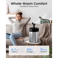thumbnail image 7 of Stainless Steel Humidifier Easy Clean, 1Gal/4L Cool Mist Humidifiers for Bedroom, Dishwasher Safe Large Room, Black, 7 of 7