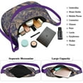 thumbnail image 3 of Women’s Paisley Shoulder Bag – Bohemian Vintage Ethnic Floral Geometric Crossbody Purse with Colorful Artistic Design, Lightweight Water-Resistant Travel Tote, 3 of 4