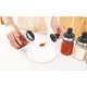thumbnail image 2 of RV Caja de cocina gourmet con cuerpo acrílico con cucharas, juego de tarros de especias, botella de vinagrera, suministros de cocina, bonito diseño para cocina (juego de 3 tarros de especias) Sailing Electrónica, 2 of 5