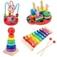 thumbnail image 5 of Juguetes para niños pequeños de 1 a 3 años, clasificador de formas de madera, juguetes educativos de madera para educación preescolar, pequeñas cuentas Rao (color aleatorio) JAMW Sencillez, 5 of 5