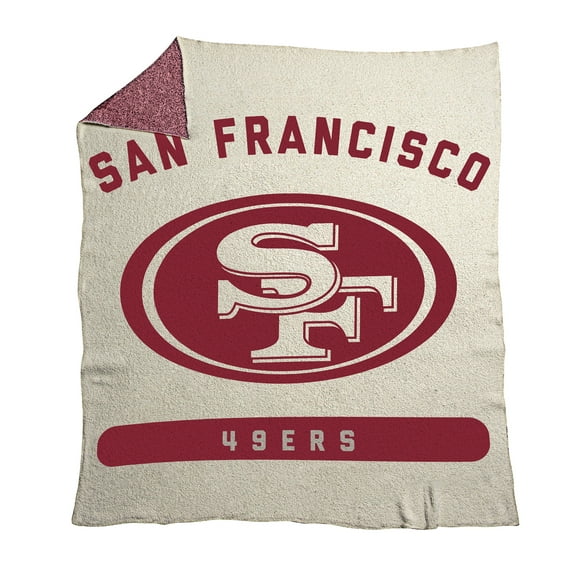 San Francisco 49ers 50" x 60" Luxe Dreams Throw Blanket