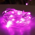 thumbnail image 2 of Gostoto Battery Operated Waterproof Silver Wire Pink Blue Fairy String Light Indoor Decoration for Bedroom Christmas Home Party Wedding Decorations, 2 of 5