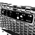 thumbnail image 3 of Spec-D Tuning Chrome Denali Style Front Hood Grill Grille Compatible with 2021-2023 GMC Yukon XL, 3 of 7