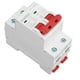 thumbnail image 5 of Rankomu D C Miniature Circuit Breaker Disyuntor de Circuito DC Protección de Sobrecarga Sistema Magnético Disyuntor PV 500V 25A 2P, 5 of 8