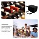 thumbnail image 5 of Bolsa para transportar botellas de vino | Bolsa térmica para vino con separador | Estuche de viaje para vino, ideal para picnics, la playa y fiestas | Bolsa isotérmica para botellas, 5 of 9