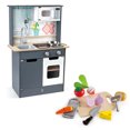 thumbnail image 1 of Hape Interactive Kids Wooden Pretend Play Kitchen Toy Bundle with Play Food, 1 of 12