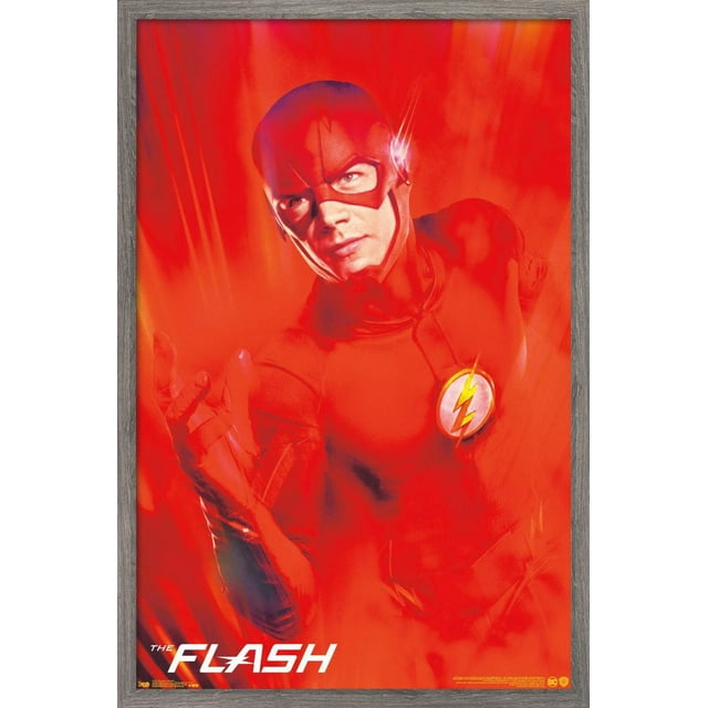 DC Comics TV - The Flash - Key Art Wall Poster, 22.375" x 34"