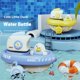 thumbnail image 1 of Baby bath water toy - 2 pack Windup Ship Bath Toy, Funny Wind-up Steamship Bathtub Toy Boat Water Toy Steamboat Tub Toy Steamer Pool Toy （yellow+blue）, 1 of 4