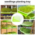 thumbnail image 4 of TAILTOSS Green Plastic Tray For Diy Planting 2 Sets 13.36X10.22X2.08in, 4 of 10